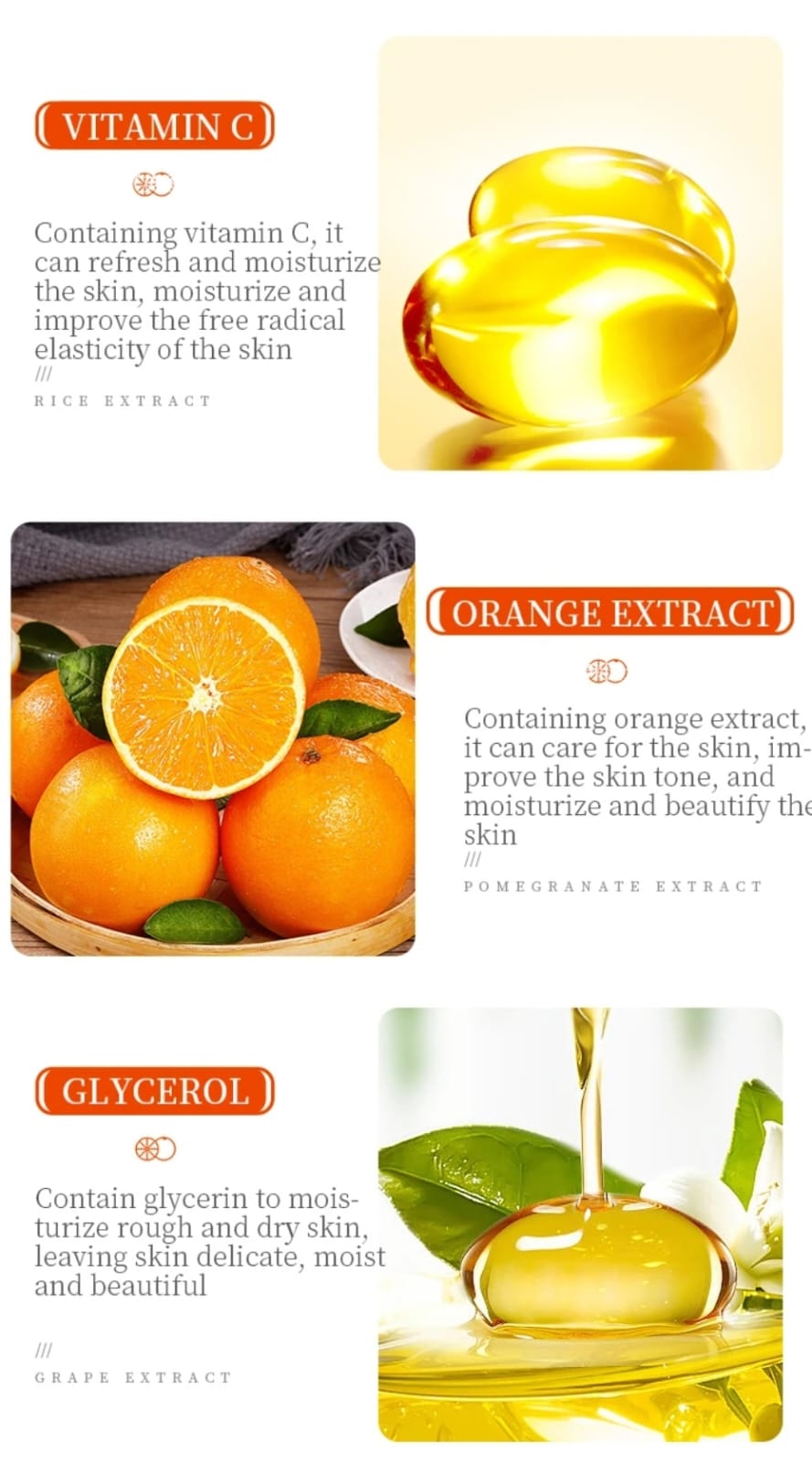 KIT VITAMINA C BIOAQUA CAJA DE LUJO