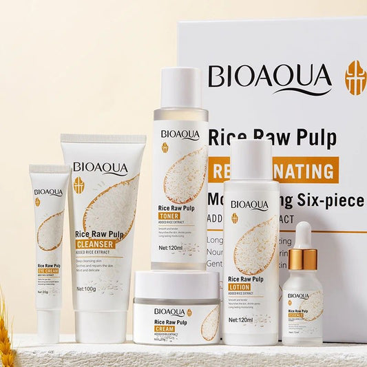 KIT ACLARANTE DE ARROZ BIOAQUA CAJA DE LUJO