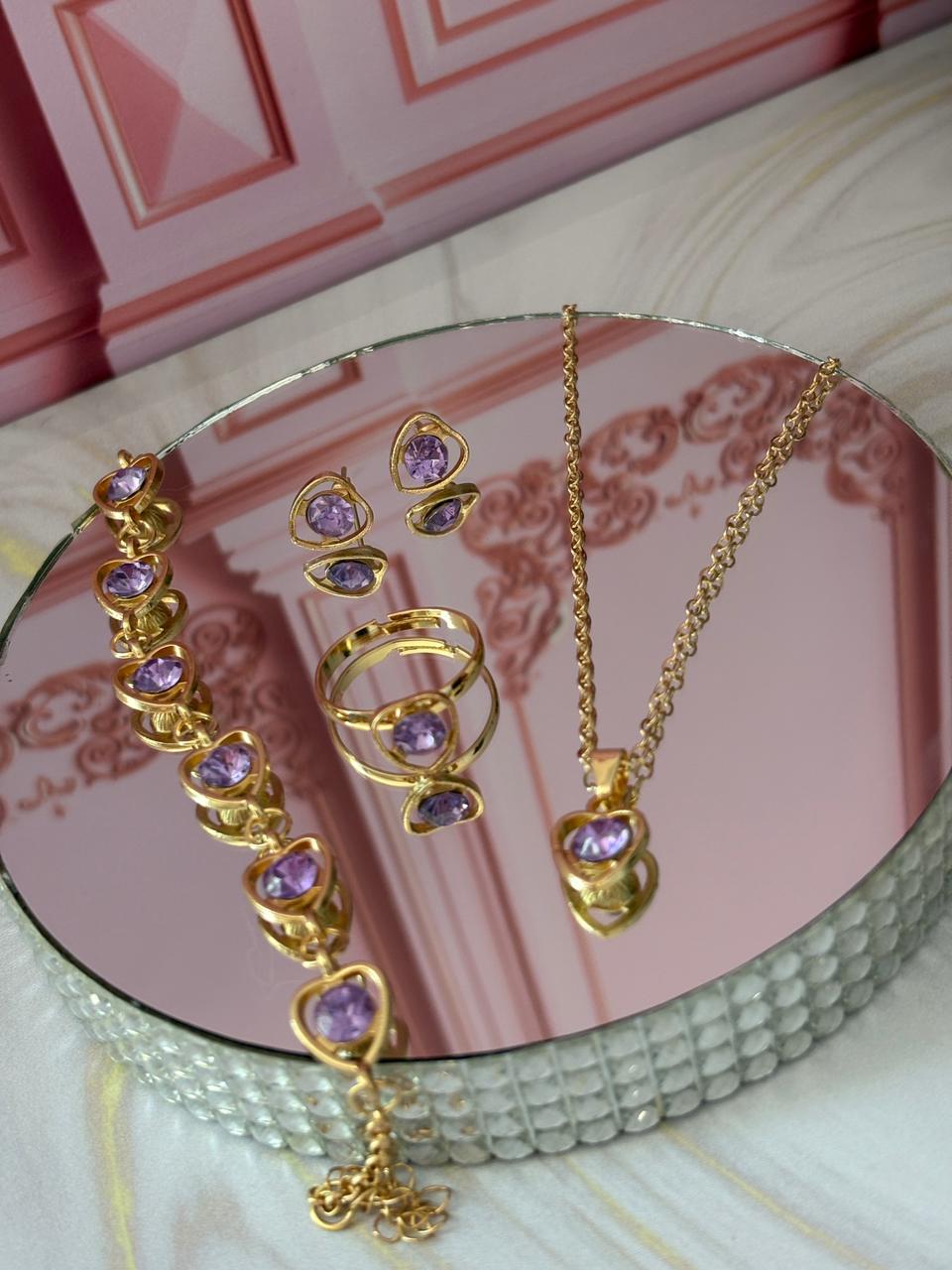 Set Elegant Púrpura