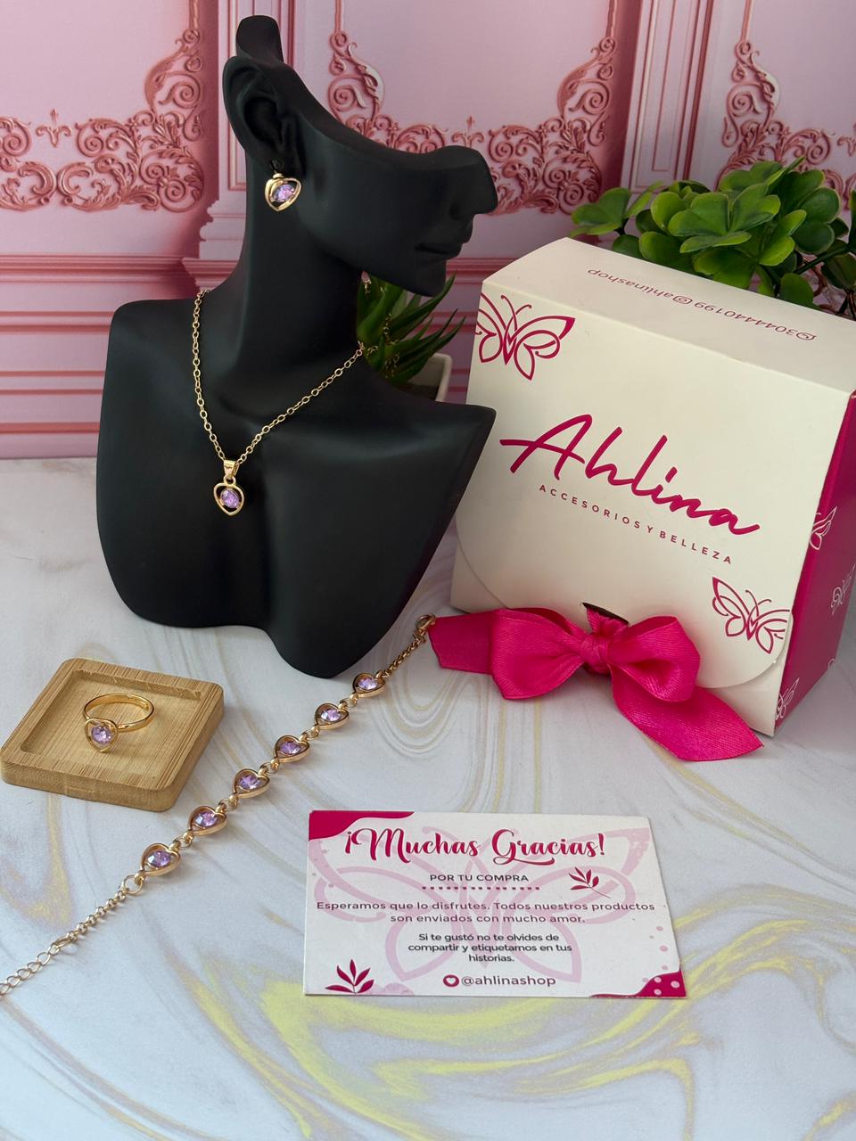 Set Elegant Púrpura