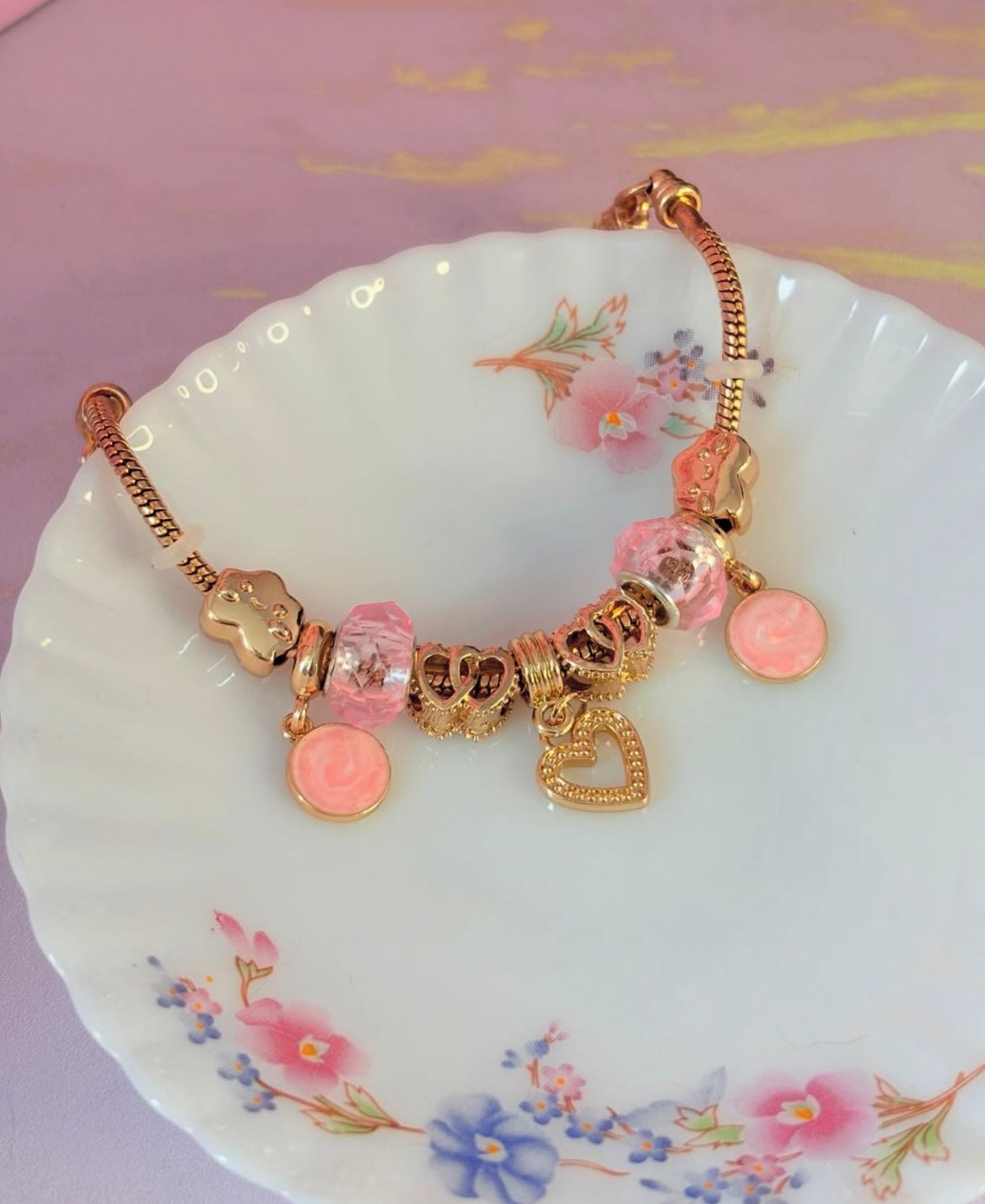 Pulsera Rose Charms