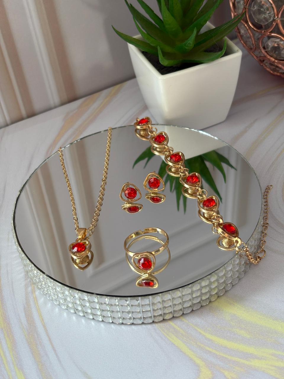 Set Elegant Rojo