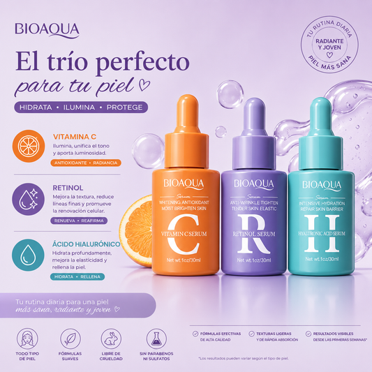 KIT SERUM X3  BIOAQUA