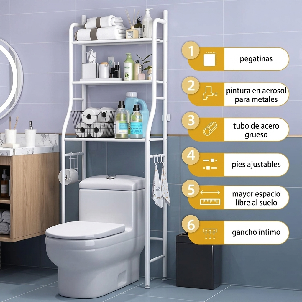 Organizador Estante Baño