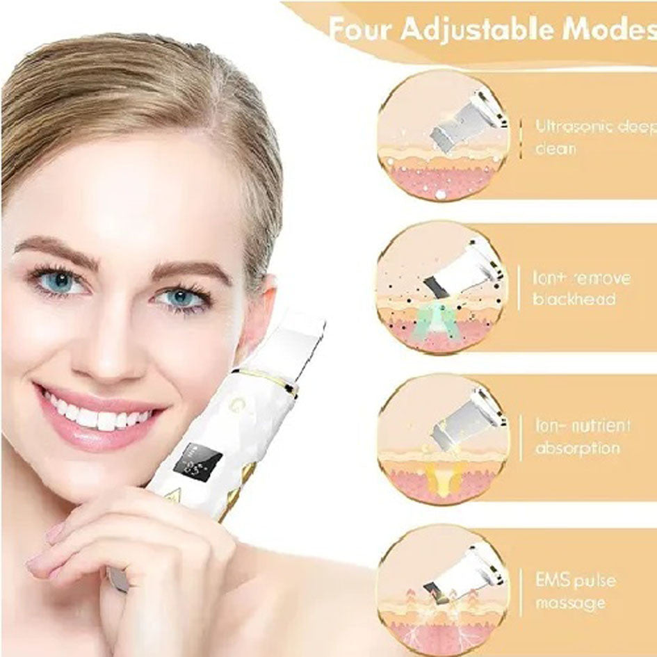 Limpiador Facial Espatula Ultrasonico