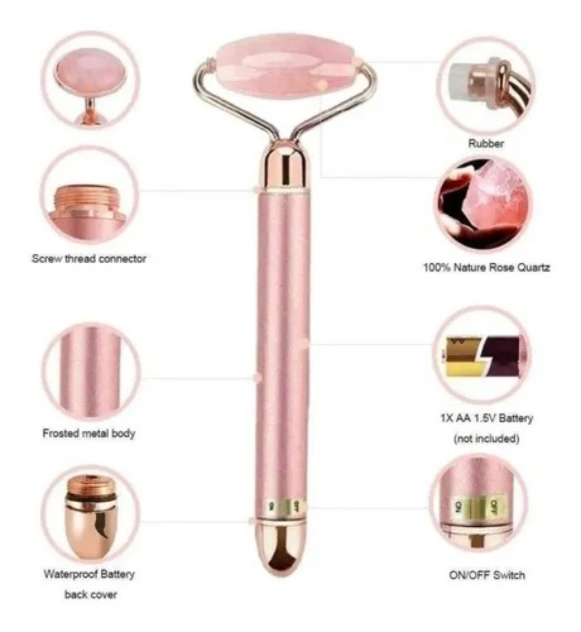 Rodillo Facial Masajeador